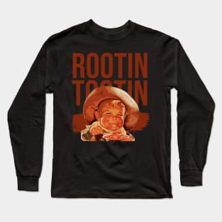 rootin tootin baby cowboy Long Sleeve T-Shirt